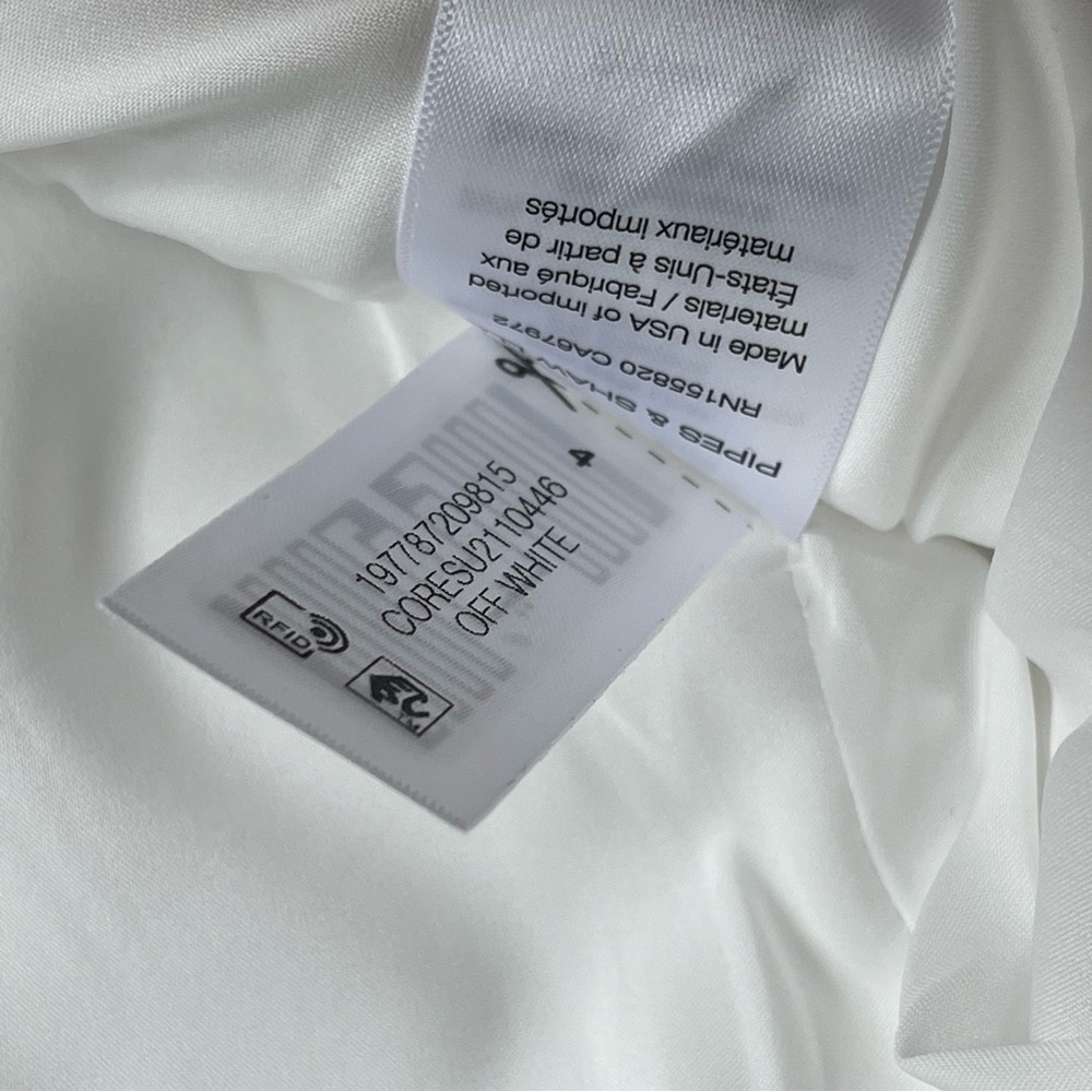 ✨NWT ✨ Veronica Beard Tamara Linen Vest Off-White Single-Breasted Split-Hem Vest - Picture 11 of 12